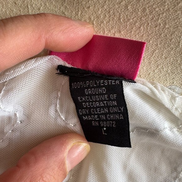 Ladies Cropped Sequin Cardigan Jacket Shirt Long Sleeve Top Betsey Johnson SZE L - Picture 15 of 15